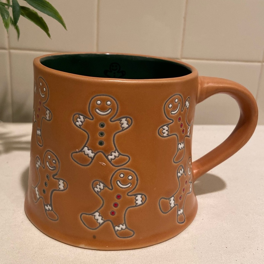 🩷Global Design connections, Gingerbread Man Christmas, Holiday cup/ mug